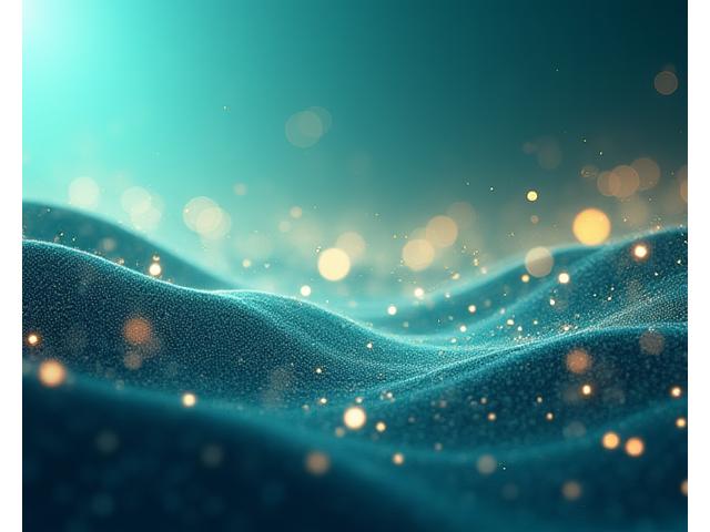 Abstract digital landscape representing growth and innovation