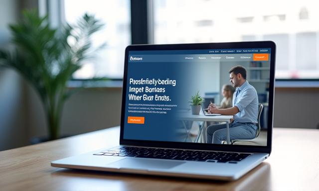 Modern Corporate Website Design by Sunstone Web
