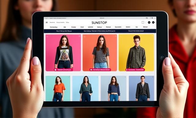 E-commerce Fashion Website by Sunstone Web