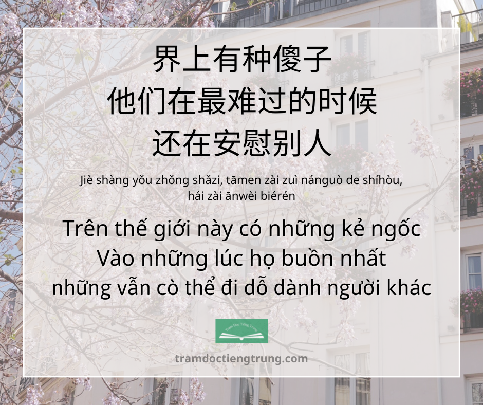 Quote: Trên thế giới này có những kẻ ngốc Vào những lúc họ buồn nhất những vẫn cò thể đi dỗ dành người khác thì hãy nằm bắt